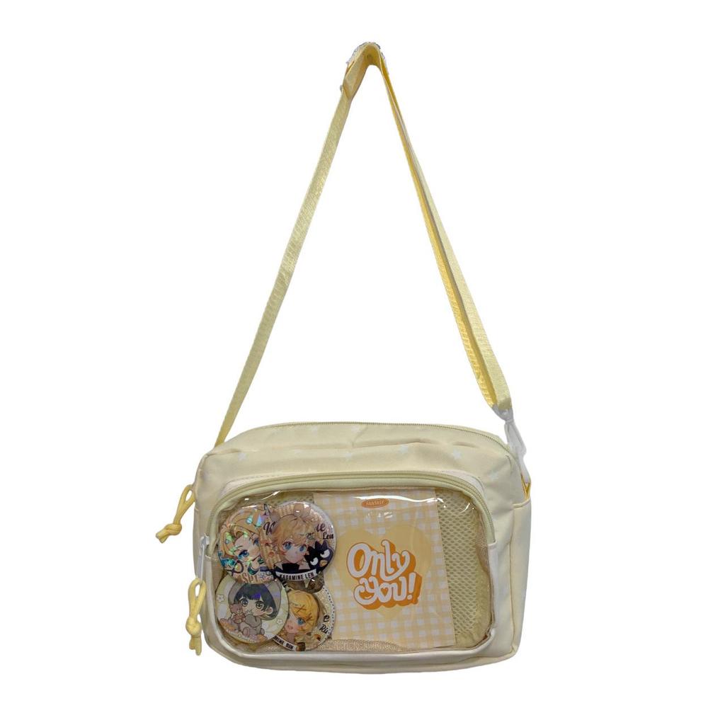Sac Ita Couleur Bonbon: Sac bandoulière et sac à bandoulière Comic-Con japonais pour étudiants