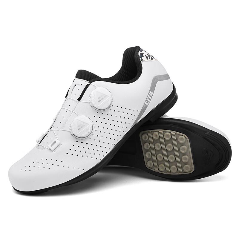 JianGong Unisex BOA Dial Clipless Mountain Bike Cycling Shoes 40