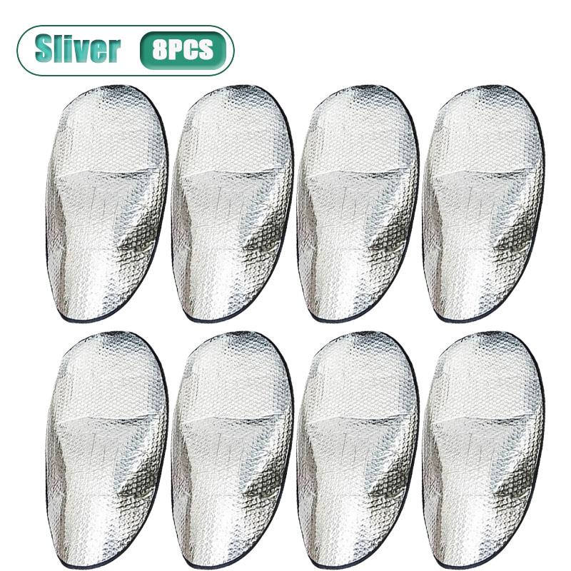 1-8Pcs Waterproof Heat Shield Breathable Seat Cover For Motorcycle E Scooter Uv Protection Universal Fit Cushion Pad