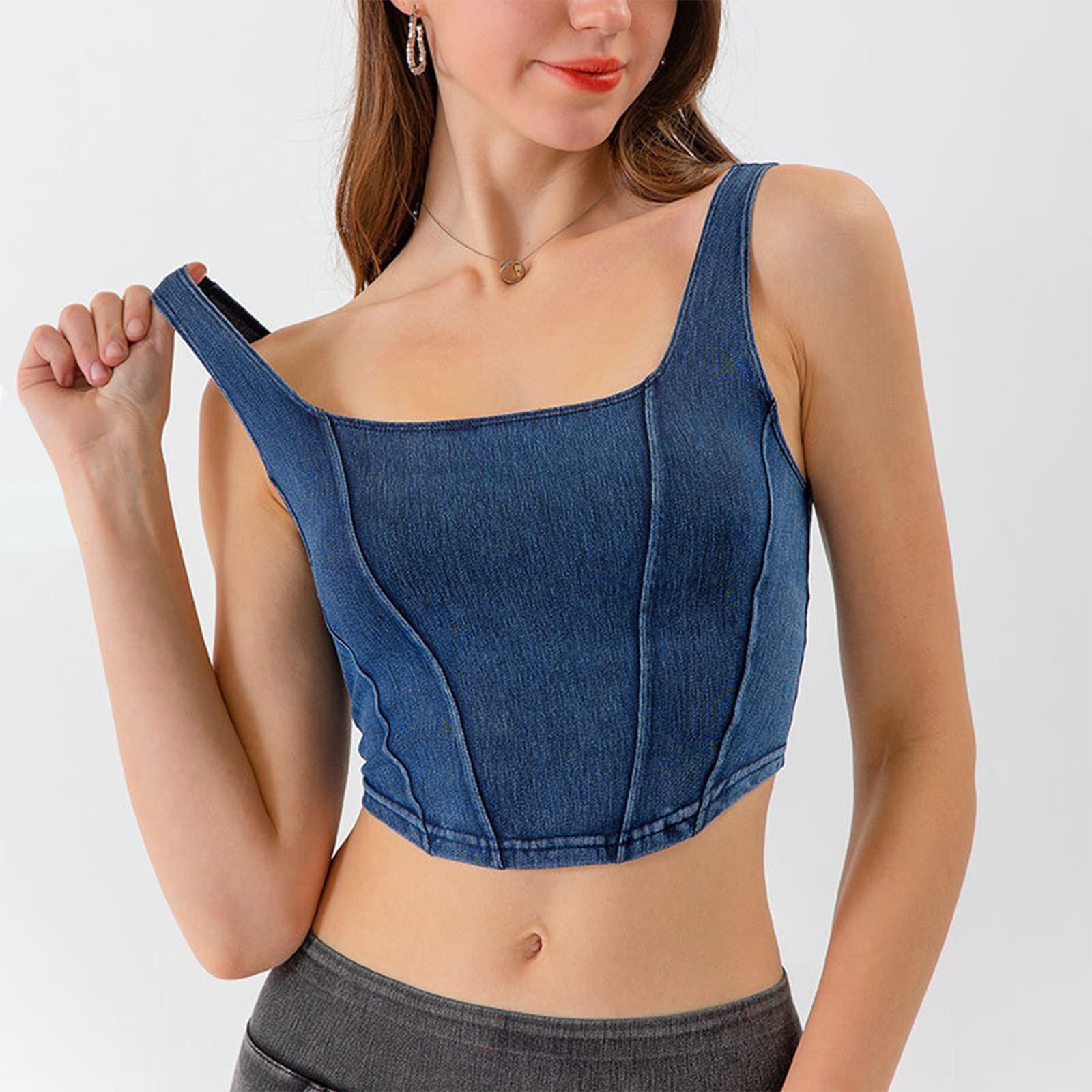 

Женский спортивный жилет для йоги U-образный эластичный спортивный жилет для нижнего белья M