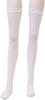 [Petite Marie] 13 DD Compatible, Sheer and Soft Tulle Lace Knee-High Socks, White, 60cm Doll, BJD Doll Clothes [Petite Marie] [No.0216]