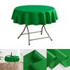 150/180/200cm Round Satin Tablecloth Bright Silk Tablecloth For Baby Shower Wedding Birthday Party Banquet Christmas Table Decor