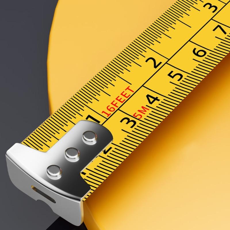 Clear PC Case Tape Measure Double Marking 3Meter 5Meter 10Meter Steel Rulers For Construction Crafting Carpentry Sewing