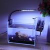 X5 Ultra Thin LED Aquarium Light Waterproof Clip-on Fish Tank Lamp Eu Plug Blue White Light Enhance Photosynthesis Promote Plant