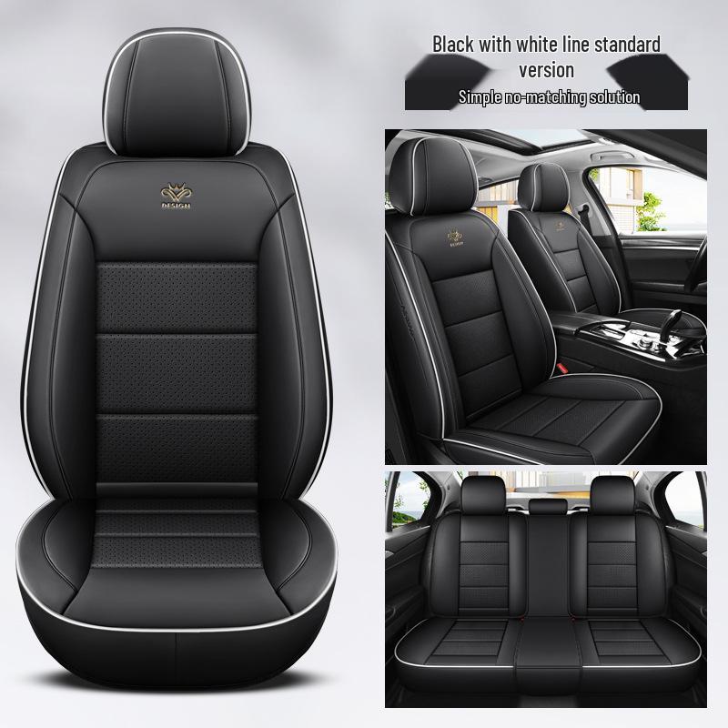 Volkswagen Lavida, Polo, Bora, Sagitar, T-Roc, Tayron Perforated Leather Car Seat Cover