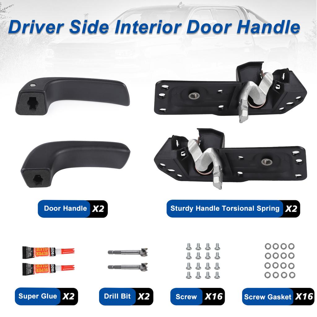 For 2007-2013 Chevrolet Silverado GMC Sierra GMC Sierra 15936892 20871488 Internal Door HandleKit Left&Right Specifically Fits