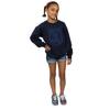DC Comics Girls Justice League Movie Indigo Logo Sweatshirt