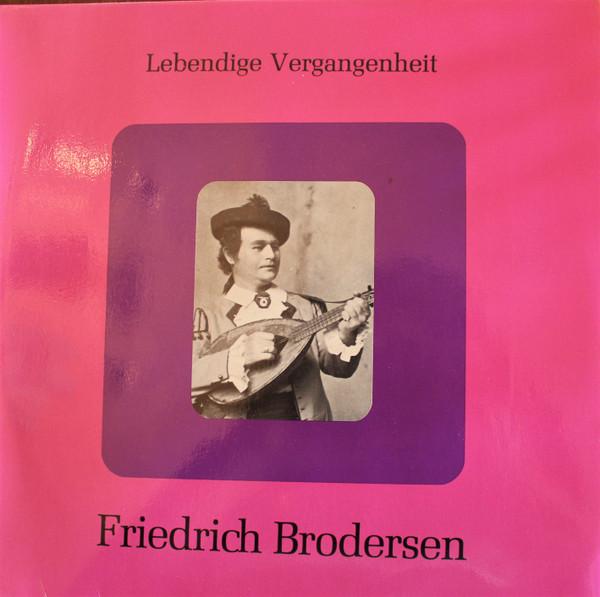 

LP Record FRIEDRICH BRODERSEN Friedrich Broderson LV183 Lebendige Verga Austria Classical Used