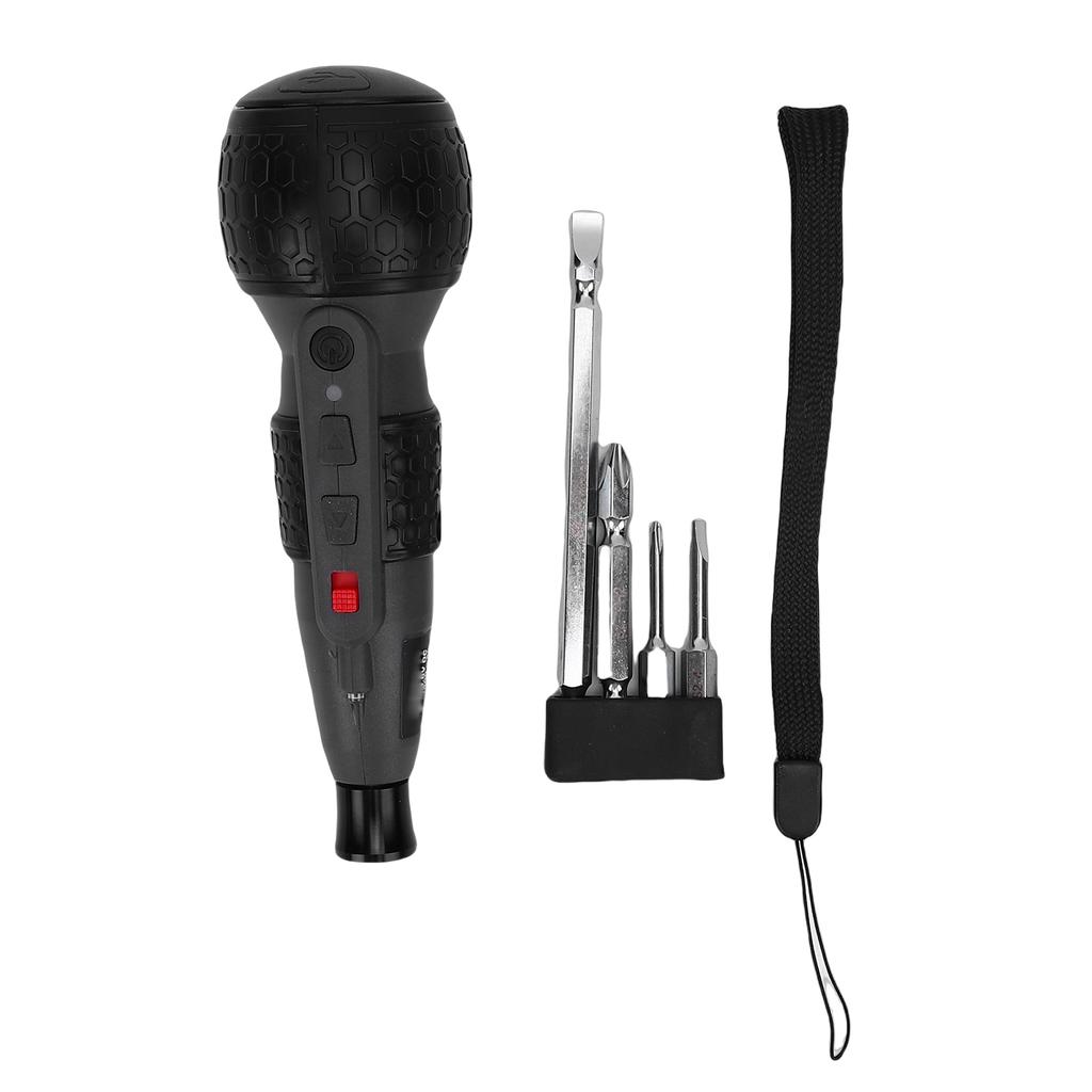 Cordless Electric Screwdriver Adjustable Torsion USB Rechargeable Electric Screwdriver for Household Maintenance