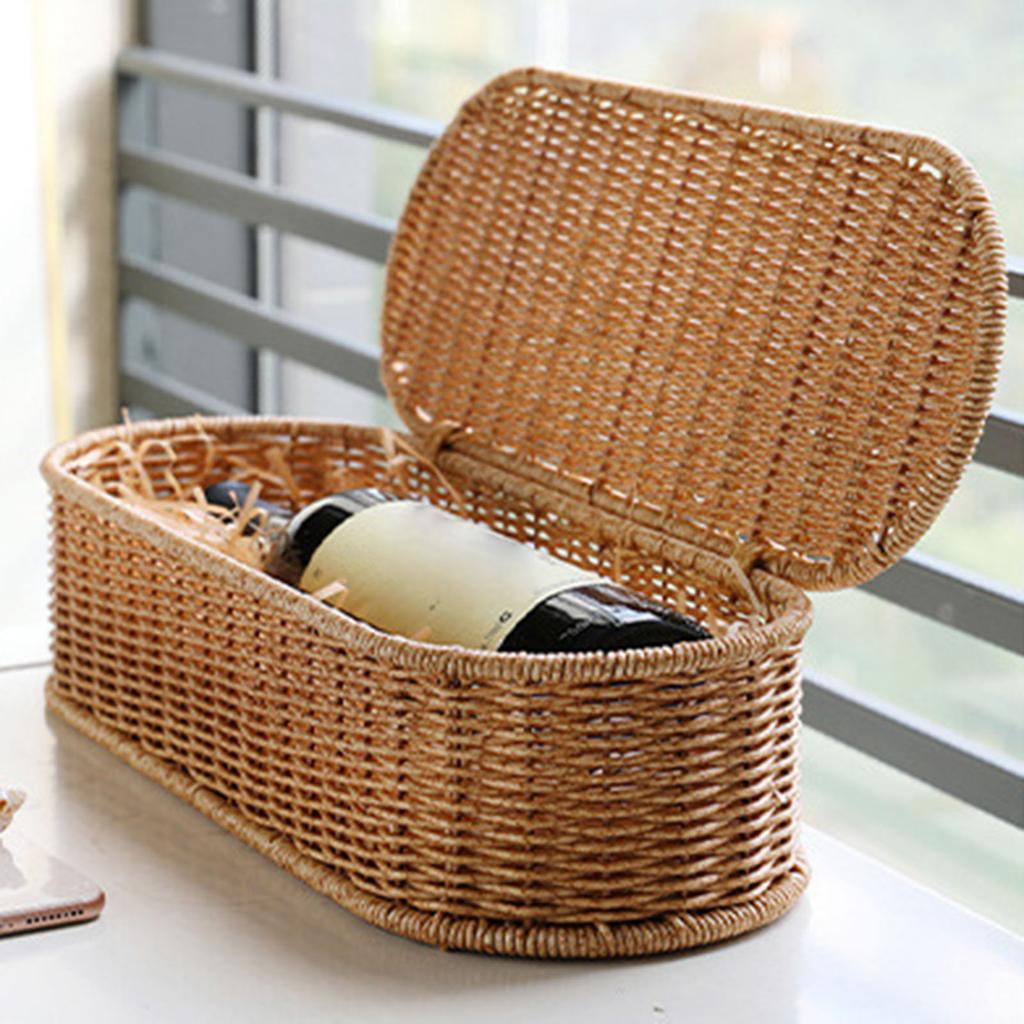 Handgefertigte Rattan-Aufbewahrungskörbe Designs Praktisch für Schränke Verleiht jedem Raum Eleganz Elegante Aufbewahrungslösung