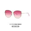 New Metal-Nylon Sunglasses JS8562Fashionable street style versatile sun protection sunglasses for driving