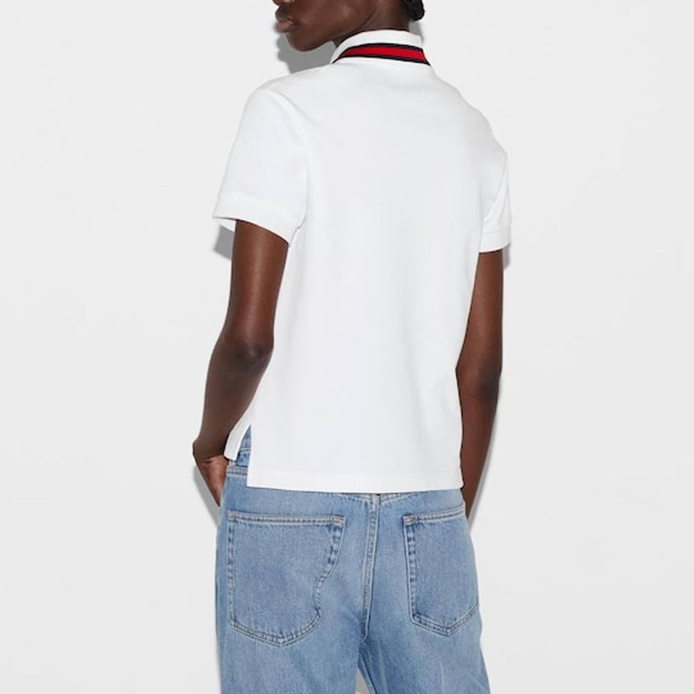 GUCCI Stretch Piquet Polo Shirt Men's 789266-XJGLZ-9692