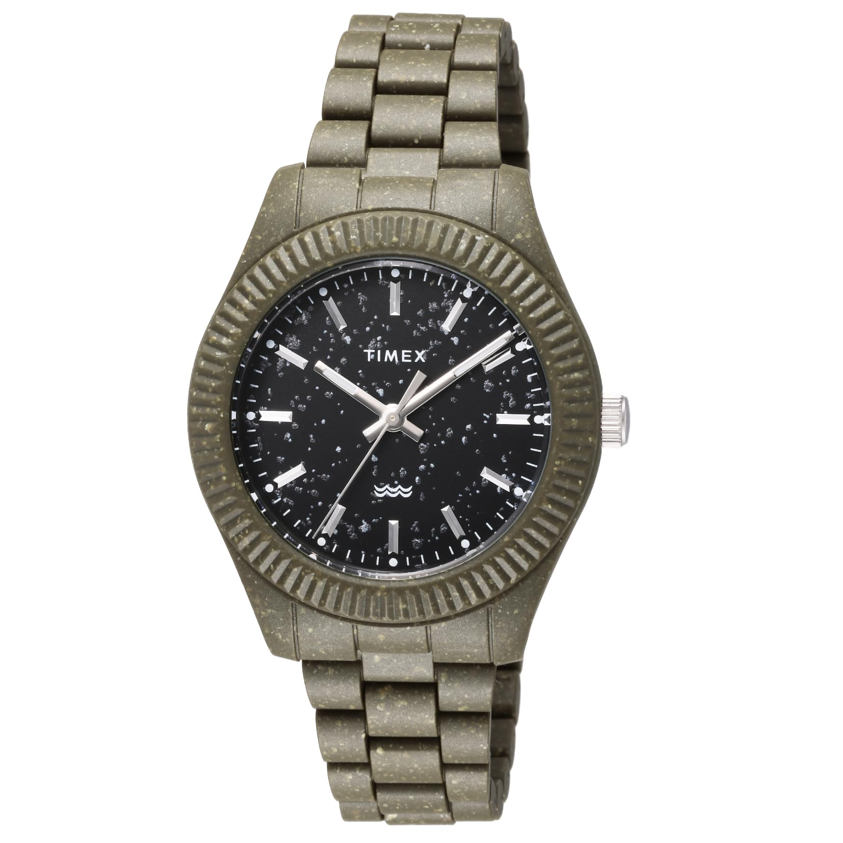 

Часы Legacy Ocean Black Dial Quartz 3 ATM Water Resistant TW2V77100 Olive [TIMEX] Мужские [Товар] чёрный