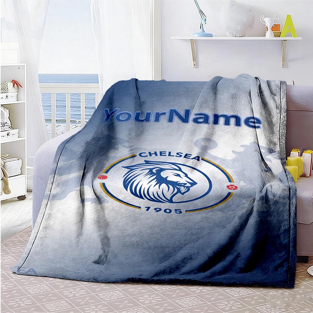 Chelsea Personalized Name Blanket Multi-purpose Customizable Blanket Comfortable Versatile for Seaside Office Chair Nap Chair Four Seasons Universal