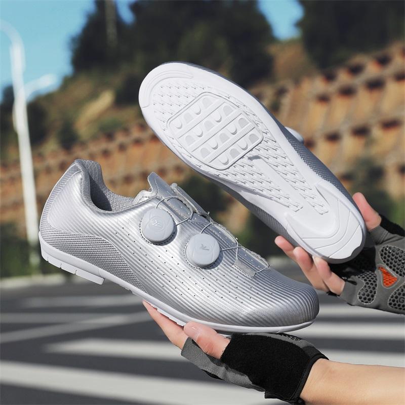 Унисекс SPD Горный Шоссейный Велосипед Замки Обувь Дышащая Нескользящая Износостойкая Педаль Велосипед На Открытом Воздухе Соревновательное Велосипедное Оборудование 37