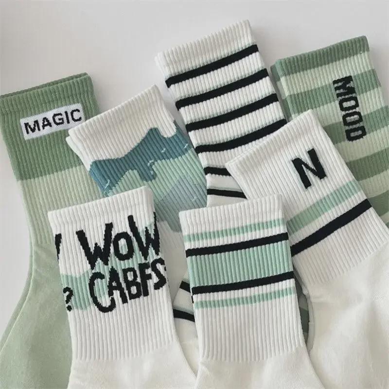 

Women s Trendy Forest-Style Long Tube Socks for Autumn Youth Trend