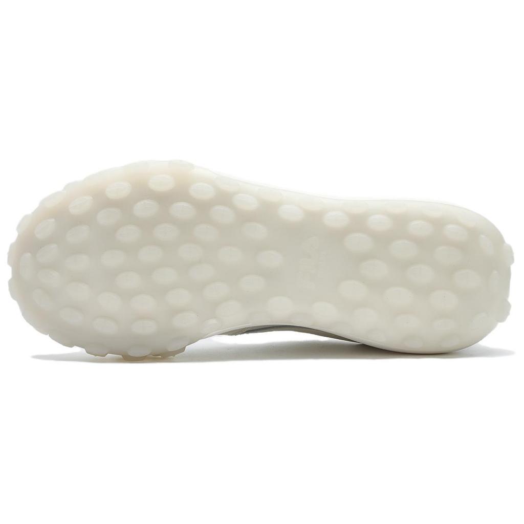 FILA Gara Fabric Leather Mesh Suede Nylon Comfortable Versatile Low-Top Casual Shoes Men sneaker White F12M423110FGD