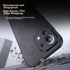 Xiaomi 11 Youth Edition Phone Case, 11 Lite Shockproof Camera Full Protection Soft, Simple Silicone Outer Case, WoAnd Leather Case, Black