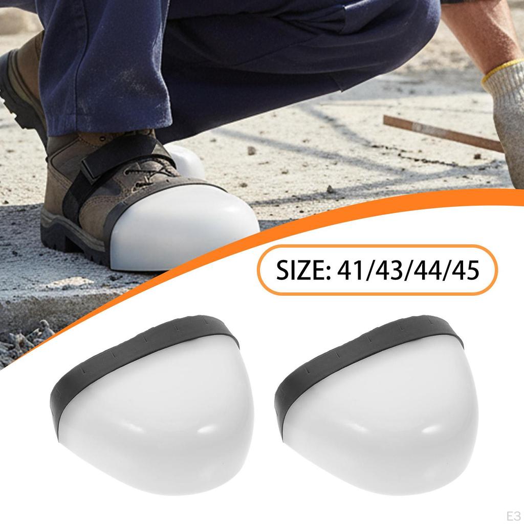 2 Pieces Smack Toe Guards for Visitors Industrial Construction Use Shoe Covers