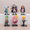 Pvc Piece One Model Ornament Set Of Six For Anime Enthusiasts And Display