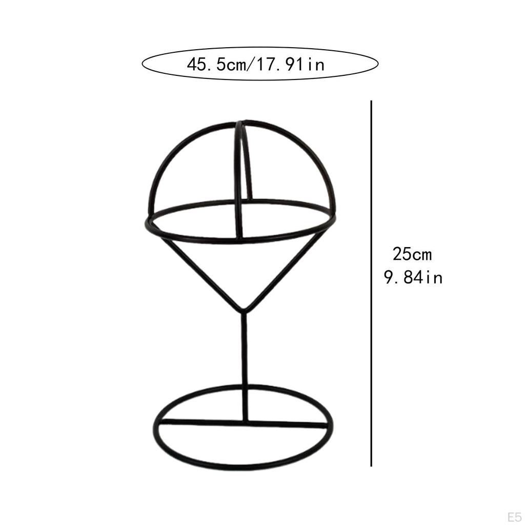 Cap Display Stand Hat Displaying Rack Simple Dome Design Multipurpose Decoration Holder Storage