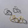 Geometric Ear Clips, Minimalist Niche Design, Spiral Retro Cold Wind Without Earrings, Earrings, Earbone Clips.