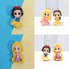Adorable 7 Piece Q Version Princess Figurine Set Including Snow White Ariel Mulan Cinderella Toys