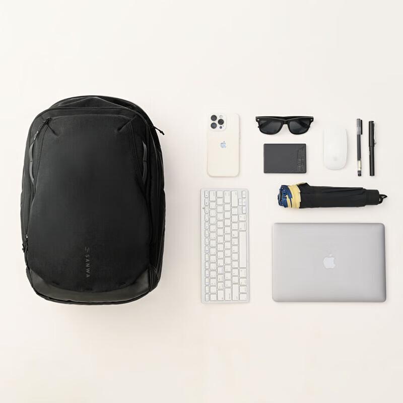 Sanwa BAG-BPC15BK Lightweight Laptop Bag