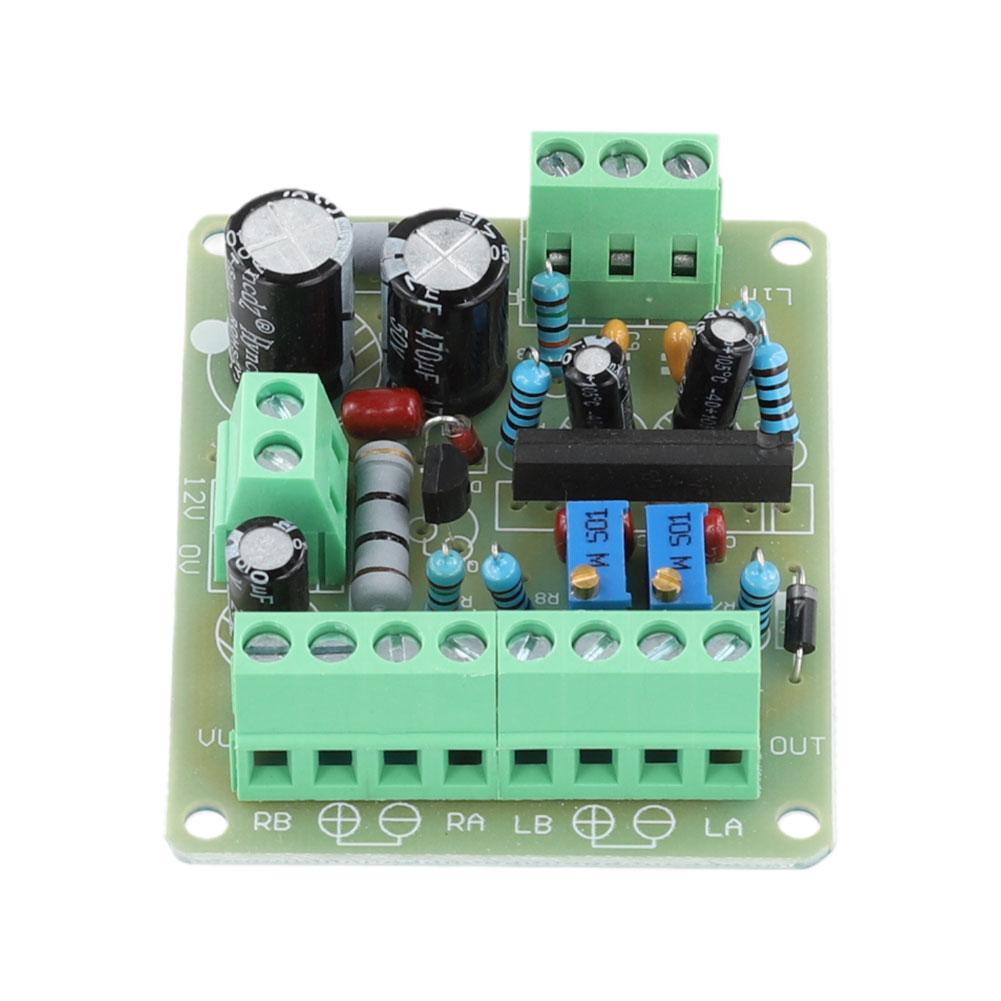 TA7318P HiFi VU Level Meter Driver Board DC 12V VU Meter Stereo Amplifier Board for Audio Preamp Amplifier