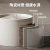 Ceramic Cat Water Fountain with Silent Circulation Filter