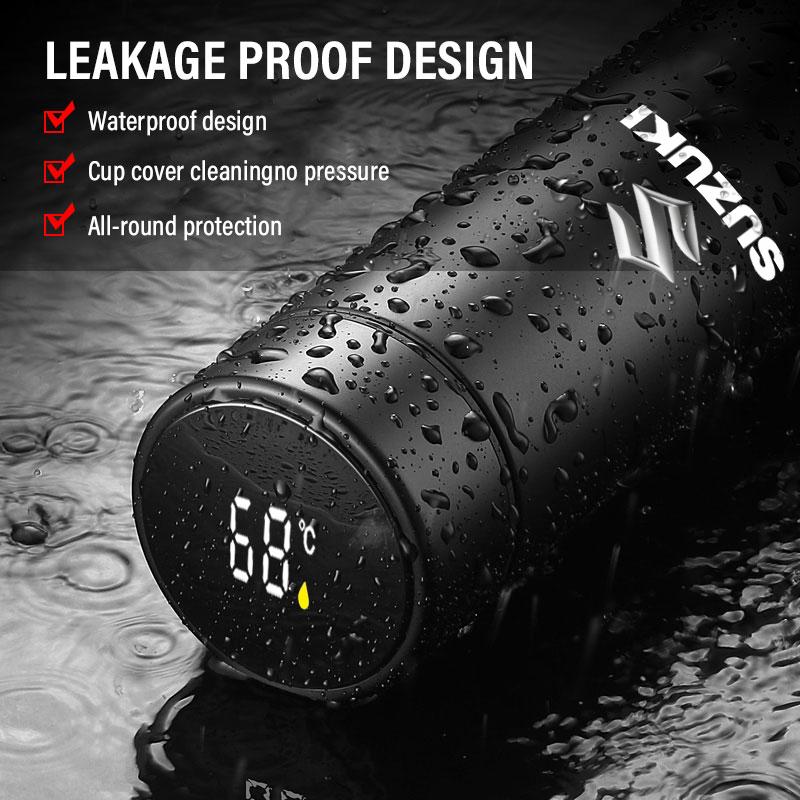 500ml Smart Thermo Mug Filter Coffee Drink Flask Temperature Display for Suzuki DZire IGNIS Grand Swift Jimny Vitara Baleno SX4 GW250 Splash Swace