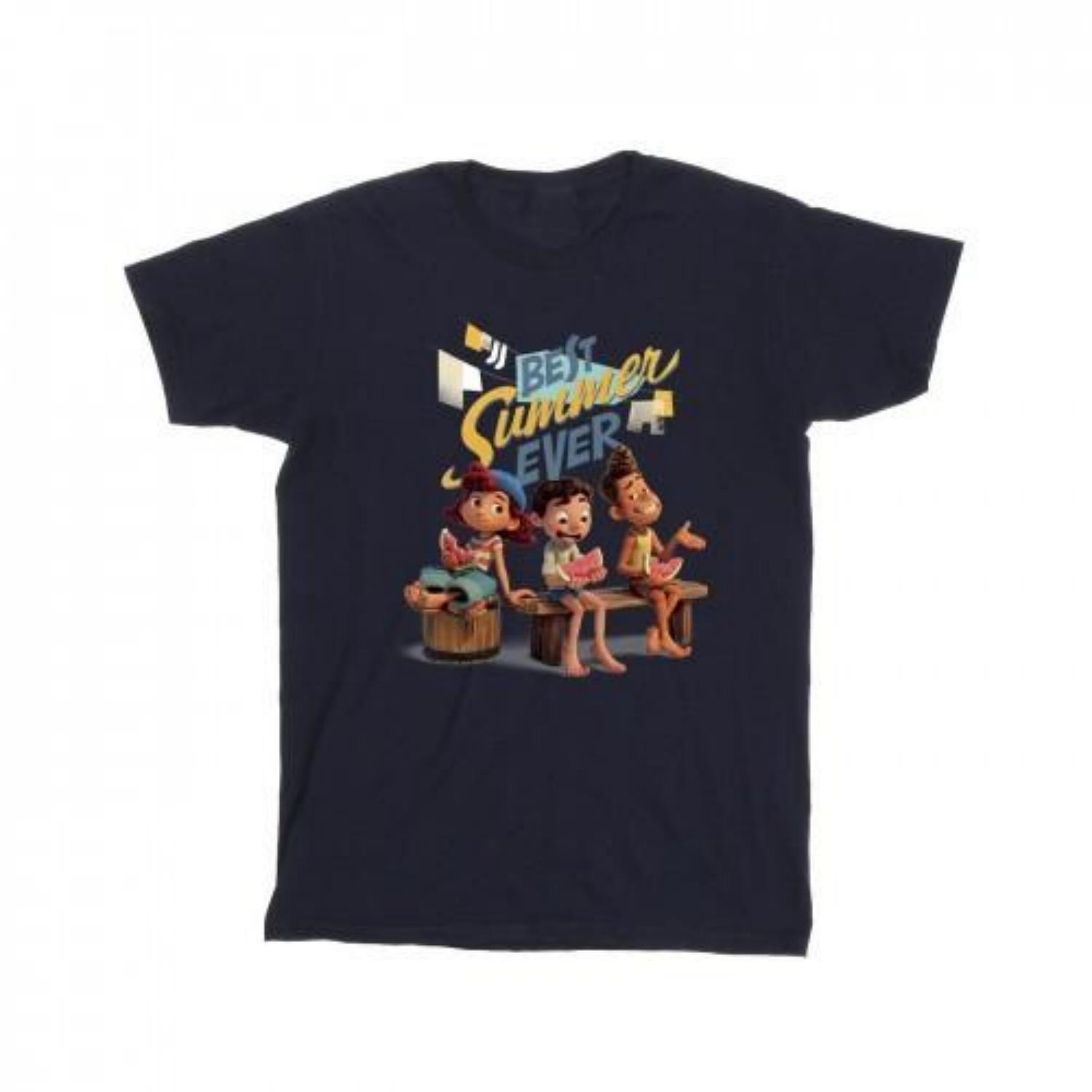 

Disney Mens Luca Best Summer Ever T-Shirt S чёрный
