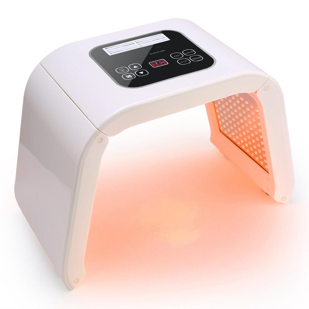PDT 4Colors LED Light Photodynamic Facial Skin Care Rejuvenation Photon Therapy Machine US Plug 100-