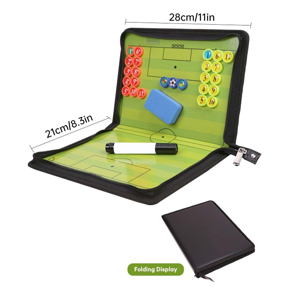 

Складная магнитная тактическая доска для футбола, тактический планшет для тренировок по футболу, футбольный тренер, тактическая папка для футбола, инструмент помощи