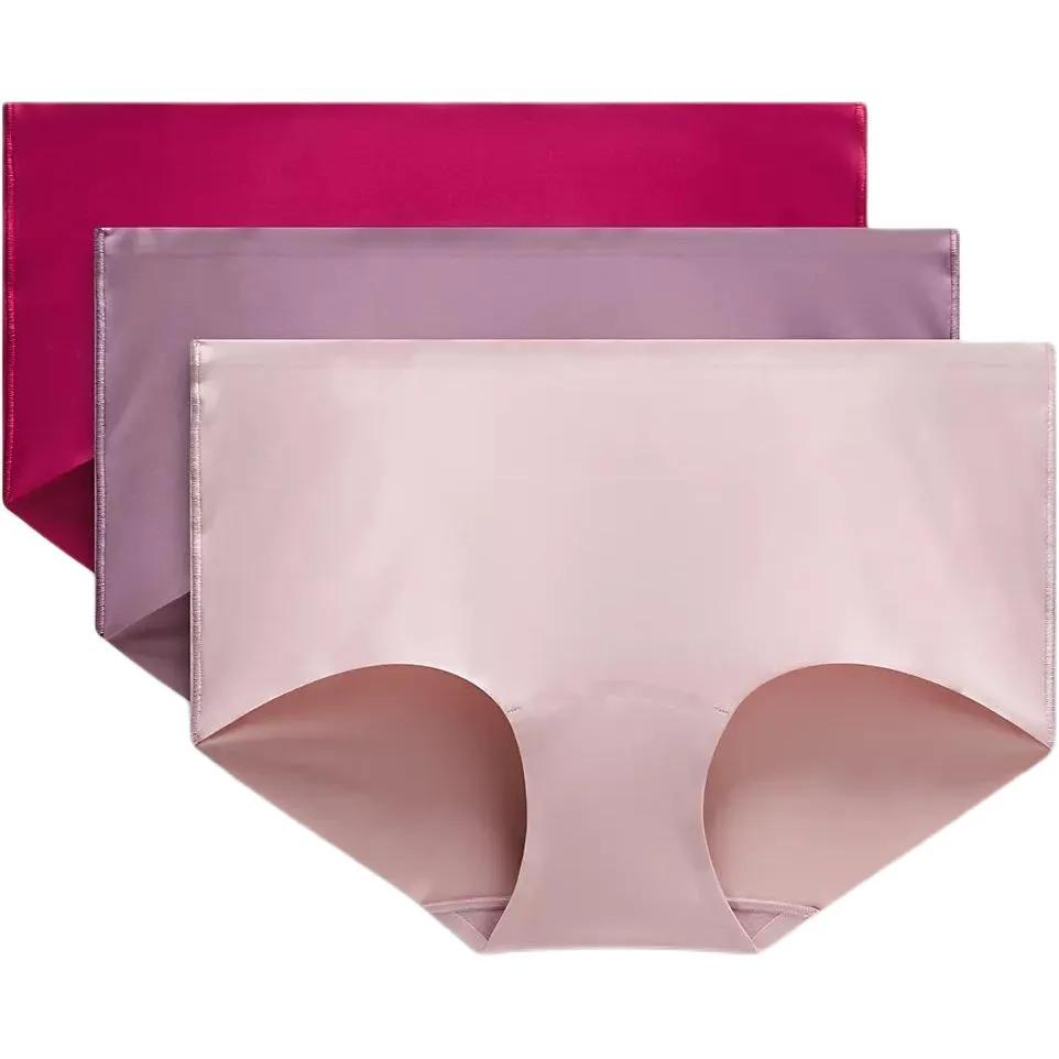 Lululemon Boxer Shorts Women's 3 Pack (Unisex) Briefs LW9DC6S | Mahogany Muse / Misty Shell / Pink Parade