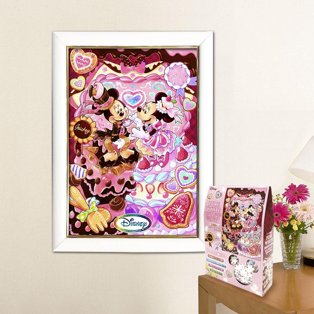 Jigsaw Puzzle Disney Melty Sweets Time Gyutto Series 500-piece [Pure White] (25x36cm)