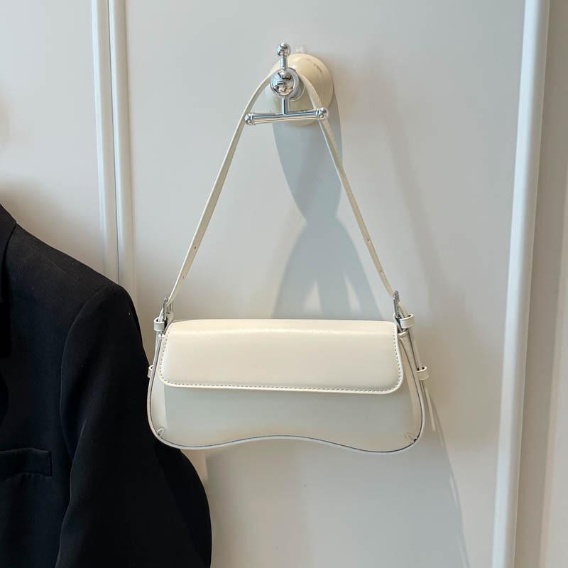 Baguette Achseltasche Herbst neu Pendler Mode einfach tragbar Damen Tasche Retro Schultertasche