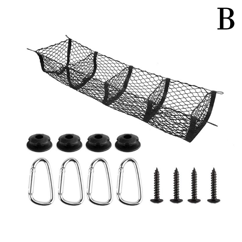 For Tesla Cybertruck 2024 Cargo Net Trunk Bed Organizer Mesh Storage Net Trunk Accessories Grocery Holder