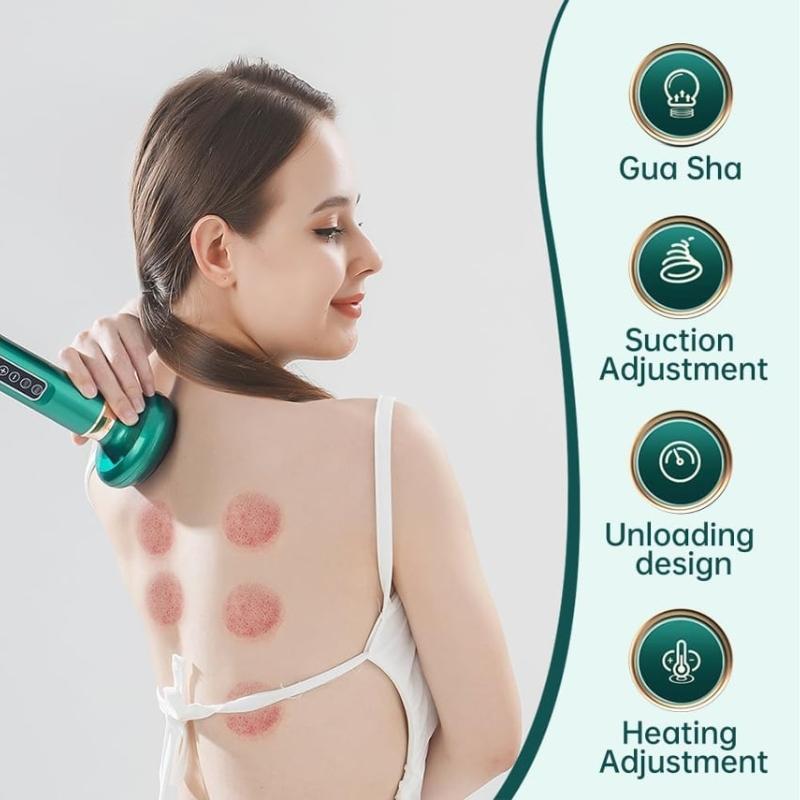 Electric Vacuum Cupping Device, Used To Dredge Meridians, 12-speed Adjustment, Rechargeable