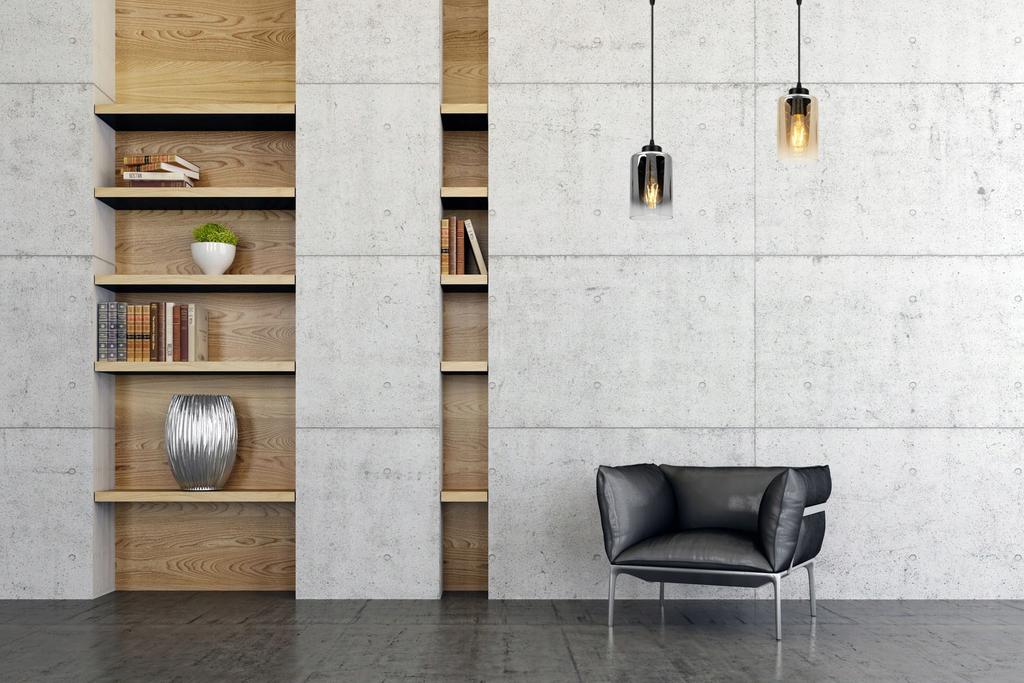 ELEGANT HELLA GLASS LAMPSHADE