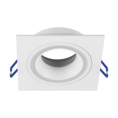 Oprawa Punktowa Podtynkowa Nieruchoma GU10 IP20 Kwadratowa Biała INDI Ideus 04106