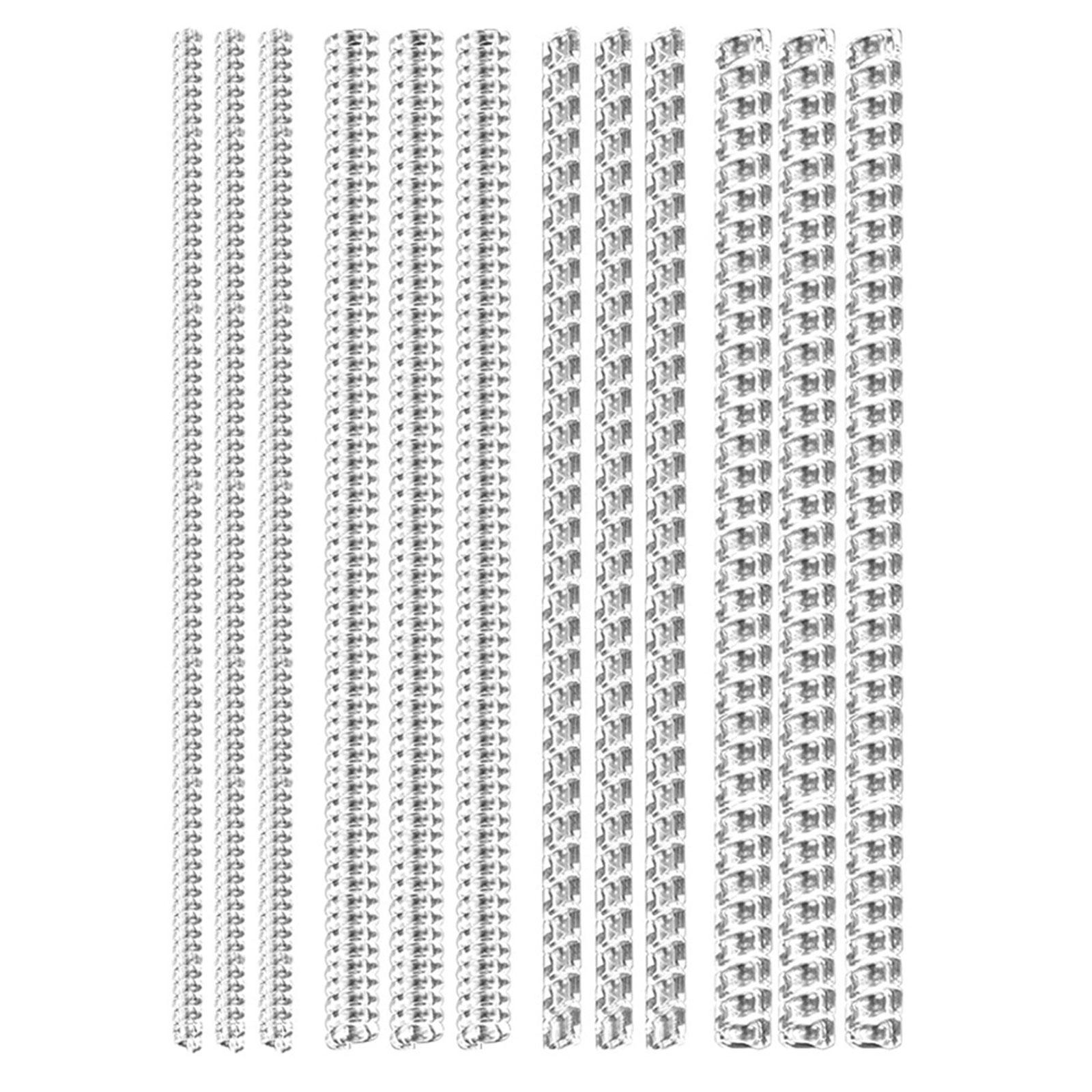 

Набор из 12/20 силиконовых вставок для колец на пальцы, регулируемые вставки для увеличения размера колец, для индивидуальной подгонки размера 12