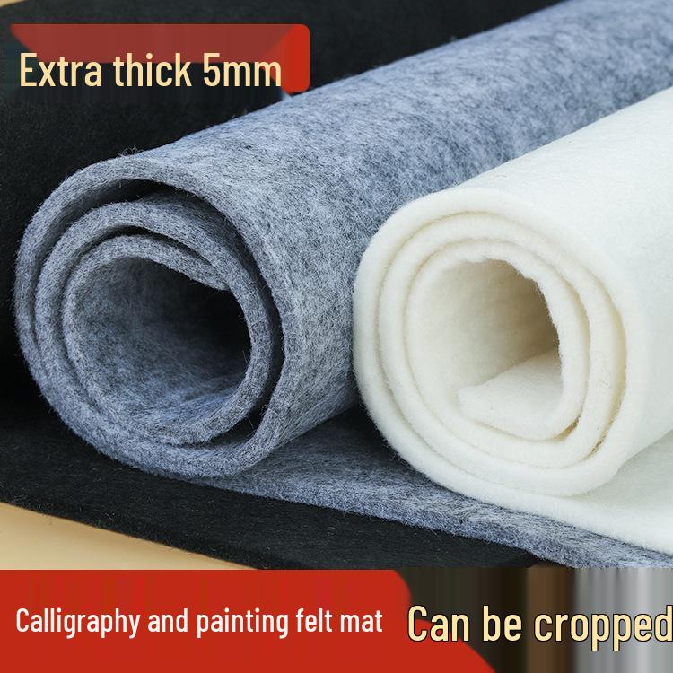 Pâslă groasă din lână pentru practicarea caligrafiei și picturii chinezești