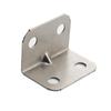 Robust Furniture Angle Bracket for Cabinets 1020pcs Nickel Iron L Hardware