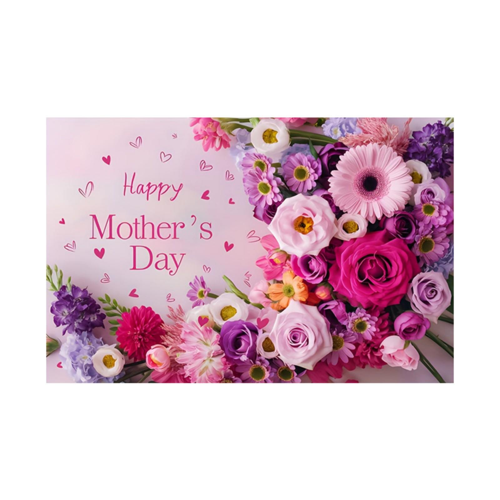 

Mother s Day Background Cloth Mother s Day Decoration Party Atmosphere Mother s Day Family Gathering Decoration one size