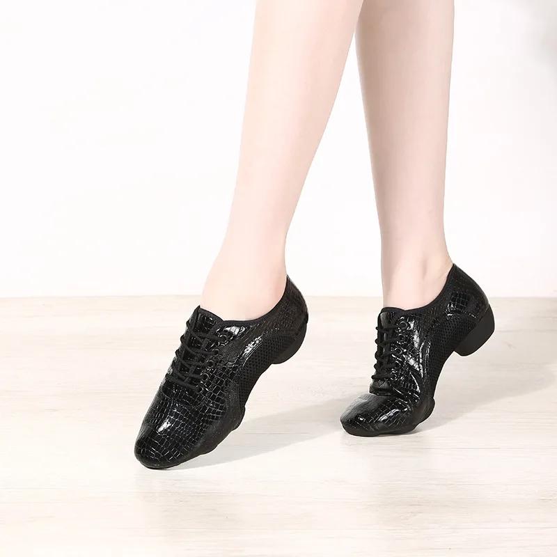 Women Dance Shoes Latin Salsa Shoe Soft Sole Professional Jazz Tango Shoes Girl for Dancing Lady Indoor Sneaker Ballroomd
