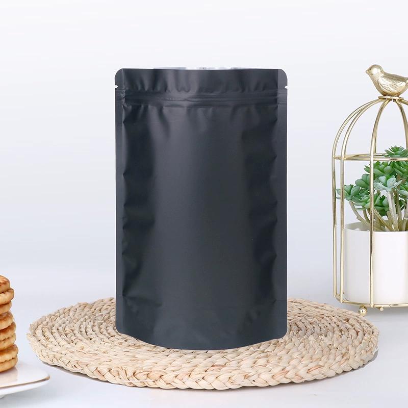 Aluminum Foil Self-supporting Self Sealing Bag, Colored Light Proof and Moisture-proof Packaging Bag, Used for Fish Bait/tea Powder/food Seasoning