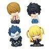 Shoulder Zun DEATH NOTE X Complete Set of 4 Gachapon Capsule Toys Fig.