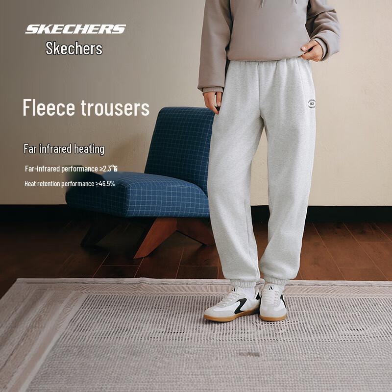 SKECHERS Warm Fleece Jogger Pants L