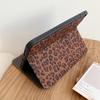 For IPad 5 6 7 8 9 10th Generation Case Air Pro 2024 MINI 3 4 Pro 11 Inch Leather Cover Leopard-print 3-fold Stand